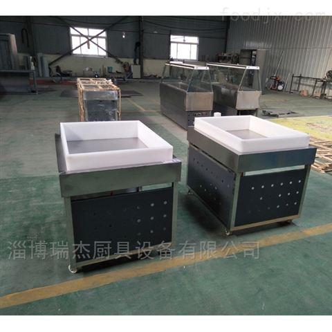 瑞傑(jie)廚(chu)具BT工(gong)廠(chang) 壹(yi)站(zhan)式訂(ding)制超市(shi)冰臺(tai)與不(bu)銹鋼(gang)冰鮮臺(tai)解決(jue)方案(an)